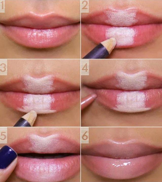 Интересное о макияже для губ