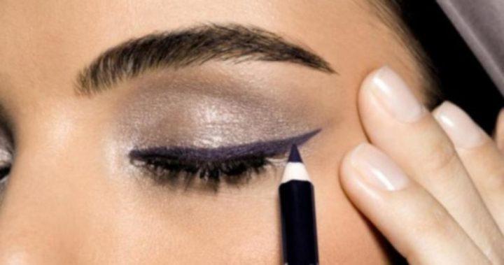 Легкий макияж для глаз карандашом