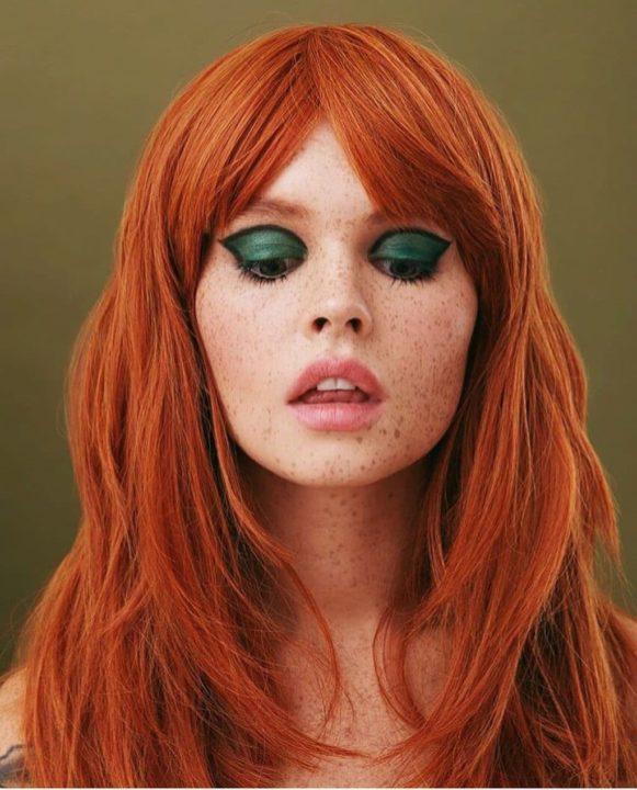 Как сделать макияж когда волосы рыжие
