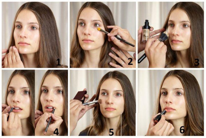 Как правильно нанести макияж шатенке