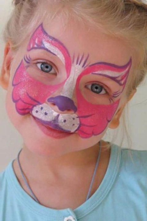Красивый макияж для детей на праздник