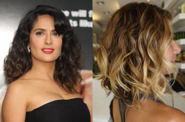 Укладка волос на средние волосы укладка на средние волосы фото до и после