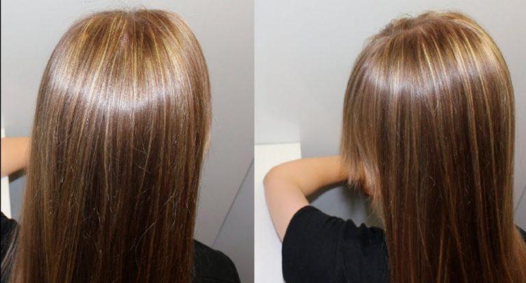 Мелирование на темно русые волосы фото до и после