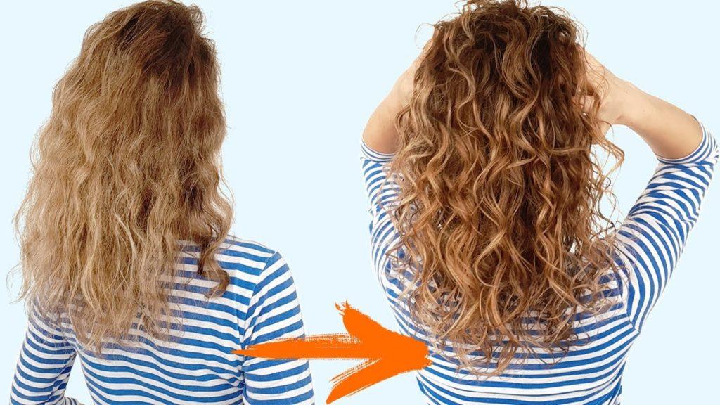 Как сделать эффект как после моря для волос