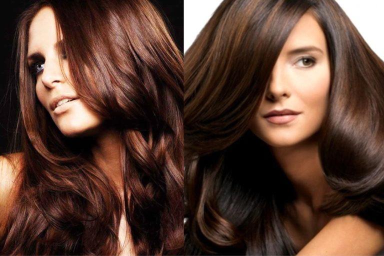 Шоколадные цвета красок для волос фото и их названия